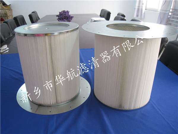 带法兰除尘滤桶 除尘滤芯