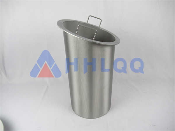 斜口烧结提篮滤芯直径300高度600